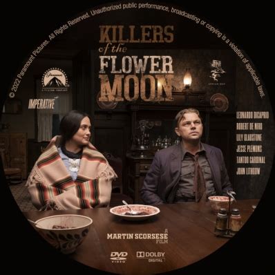 killers of the flower moon dvd label